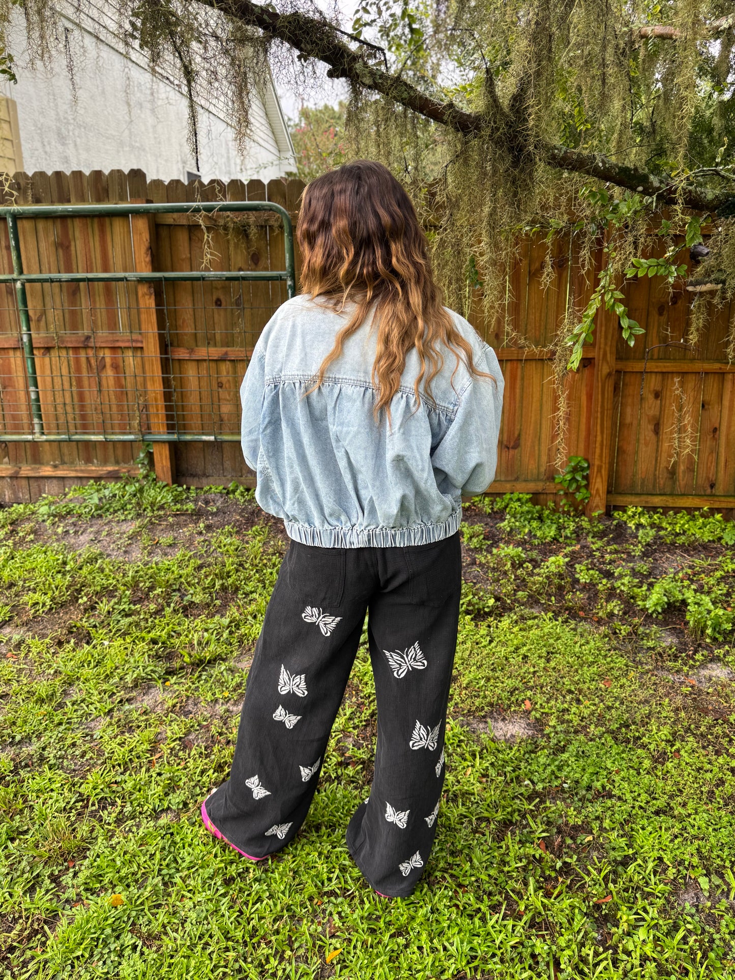 Glow-Up Denim Jacket