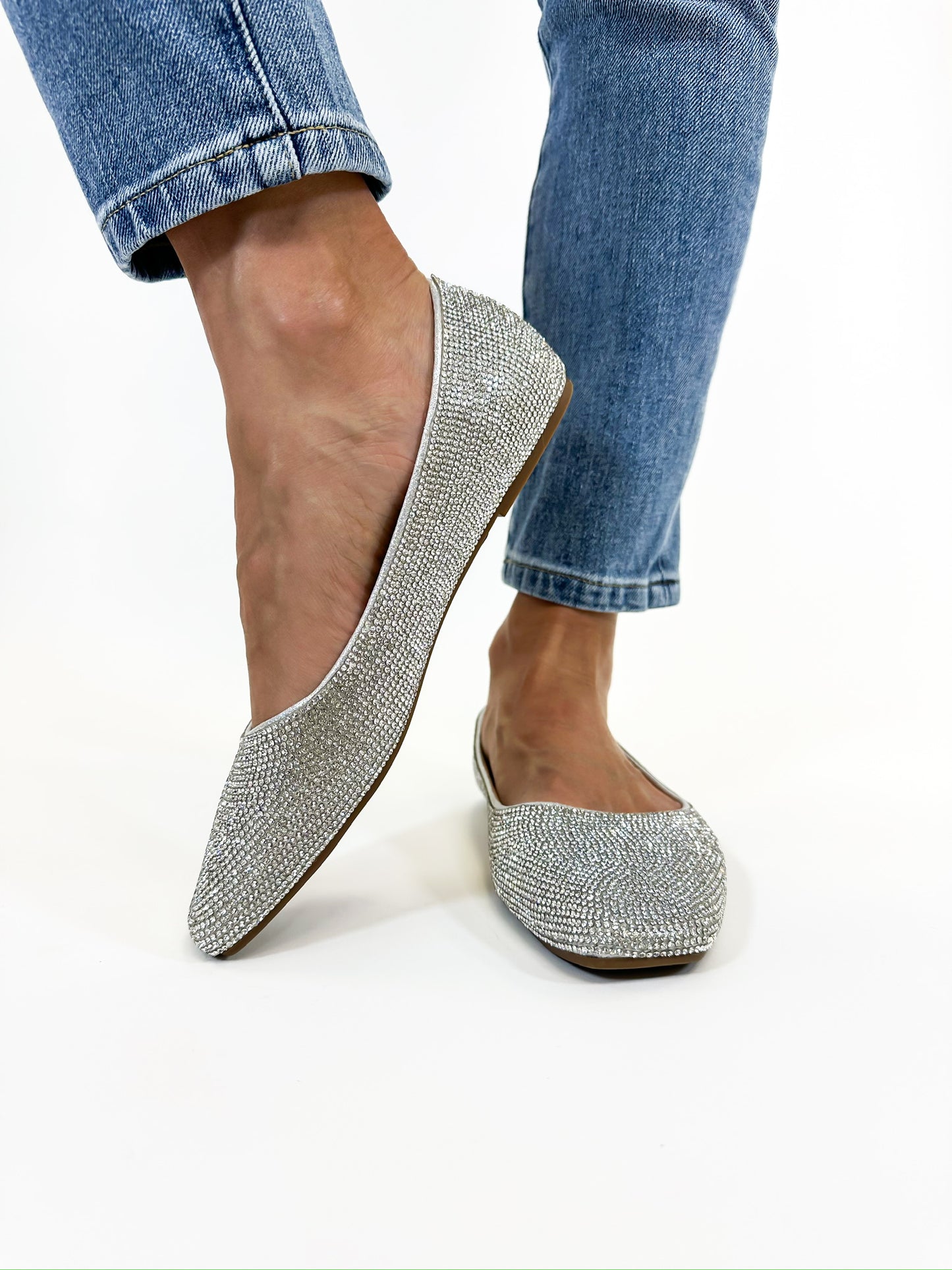 Corky's Silver Sunday Funday Flats