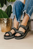 Corky's Black Go For It Sandals