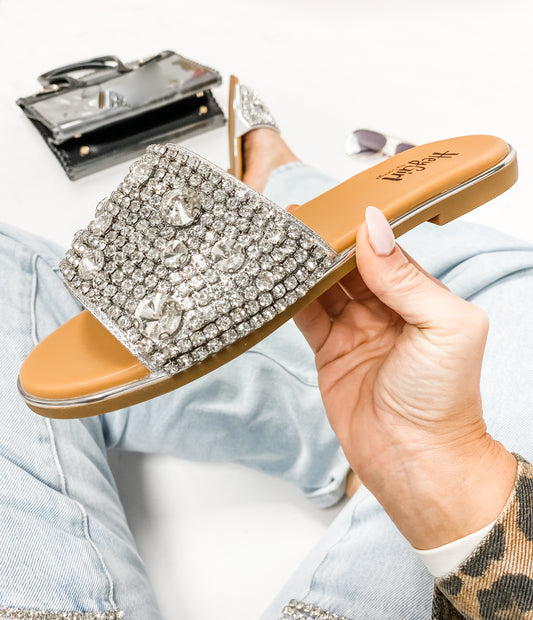 Corky's Silver Gimme Kiss Sandals