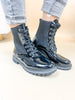 Black Friday Deal - Corky's Black Patent Creep It Real Boots- FINAL SALE