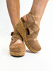 Corky's Camel Faux Suede Case Closed Shoes