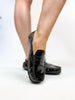 Corky's Black Crinkle Patent Penny For Your Thoughts Shoes