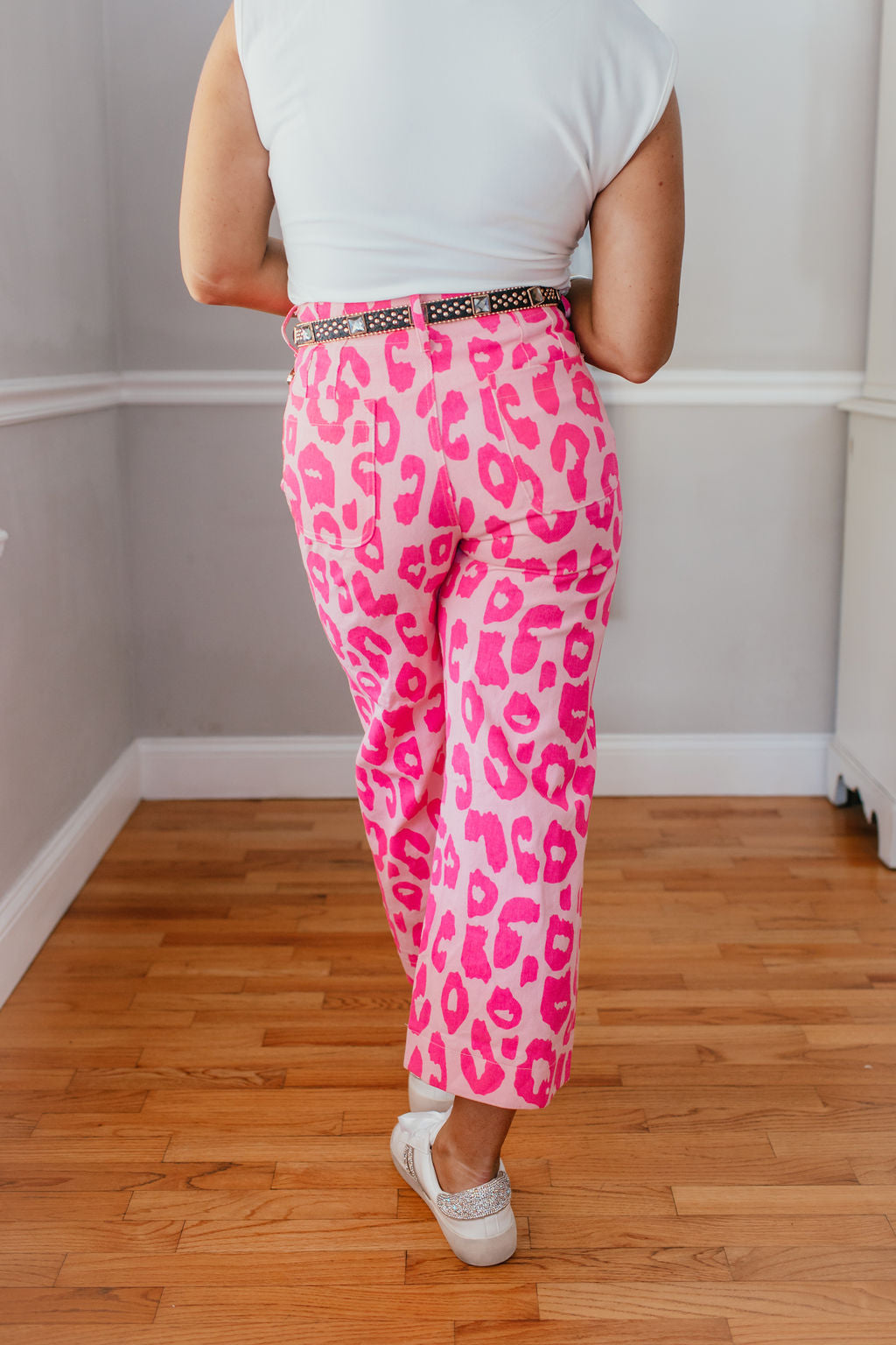 Pink Power Leopard Pants