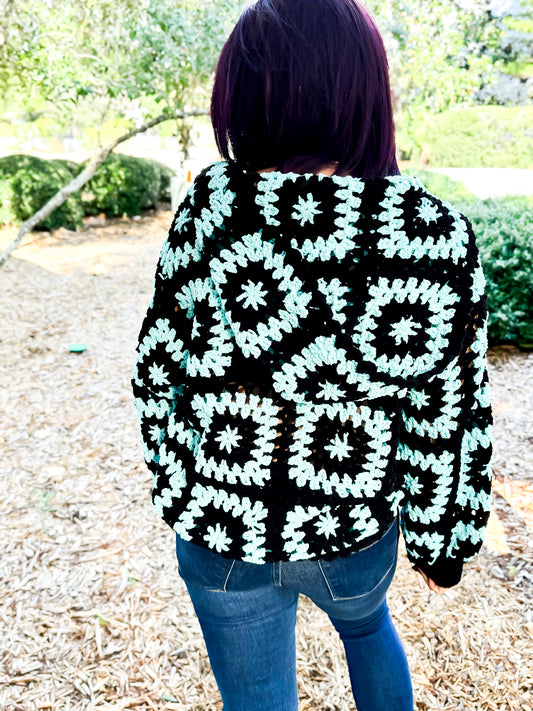 Presale:  Granny Square Sweater