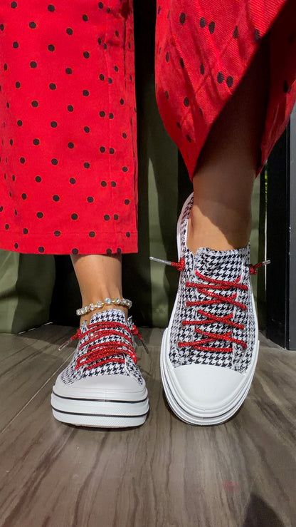 Very G White Black Aman Tailor Sneakers