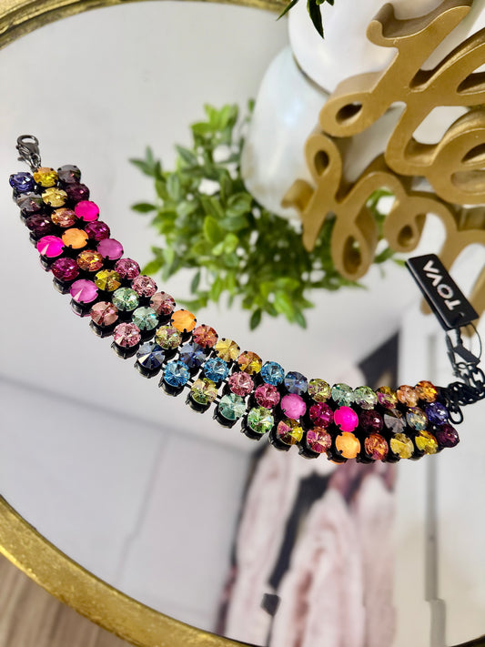Tova Nova Choker Necklace in Smutt Watermelon  - FINAL SALE