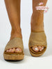 Corky's Caramel Let's Mesh Around Sandals
