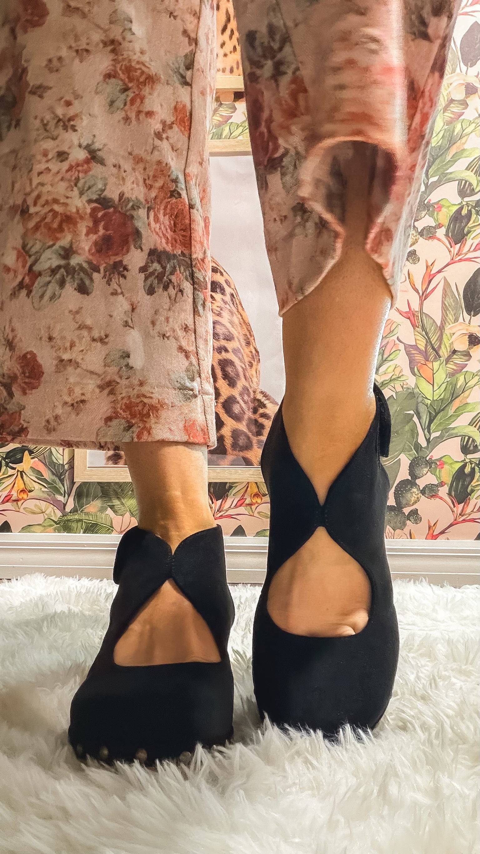 Corky's Black Oh It's You Wedges