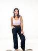 Modern Flare Pants in Black - Reg/Curvy FINAL SALE