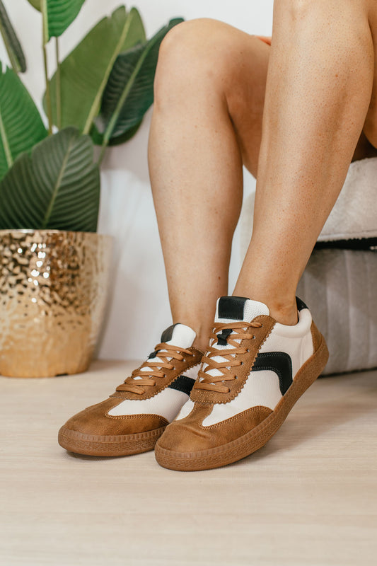 Corky's Tan Combo Spoiler Alert Sneakers