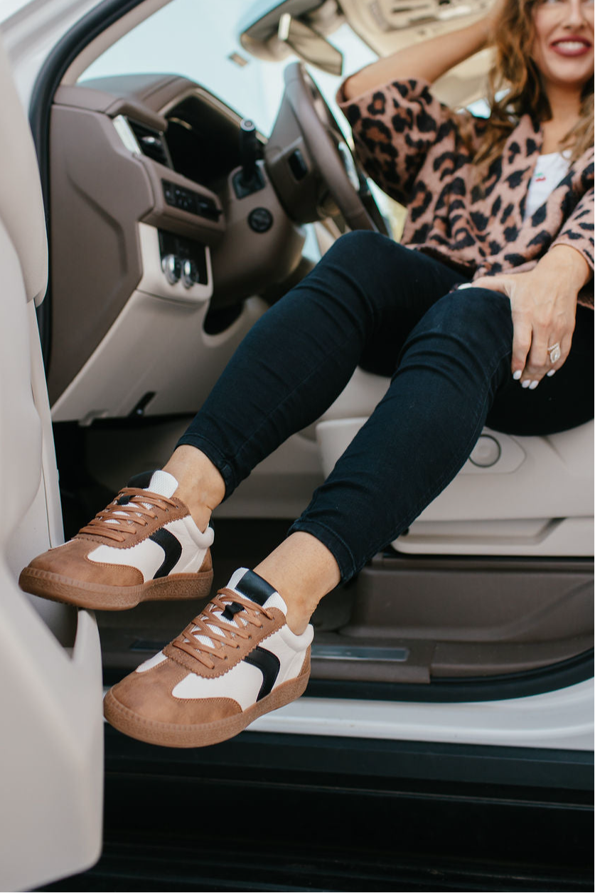 Corky's Tan Combo Spoiler Alert Sneakers