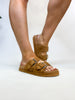 Corky's Tobacco Faux Suede Smitten Sandals