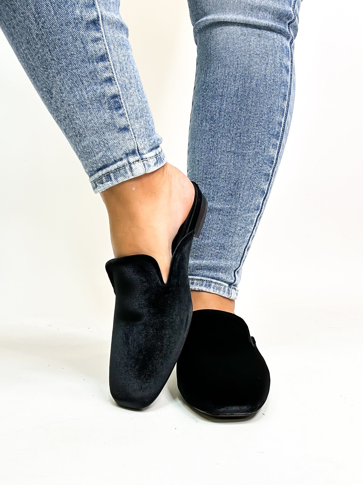 Corky's Black Velvet Spotlight Shoes