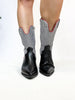 Corkys Black White Houndstooth Somebodys Problem Boots