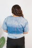 Faded in Style Denim Top