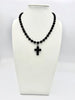 Tova Baby Donatella Necklace in Smutt Jet - FINAL SALE