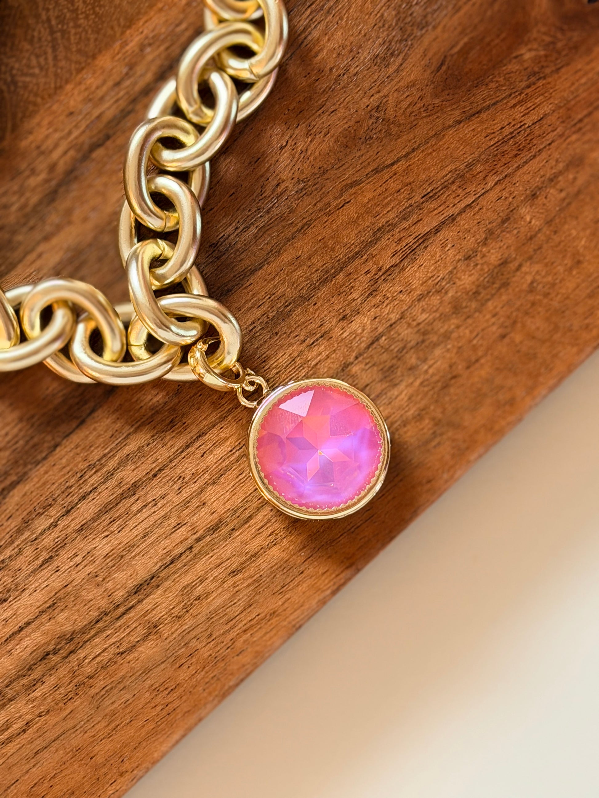 Round About Charm In Bubblegum