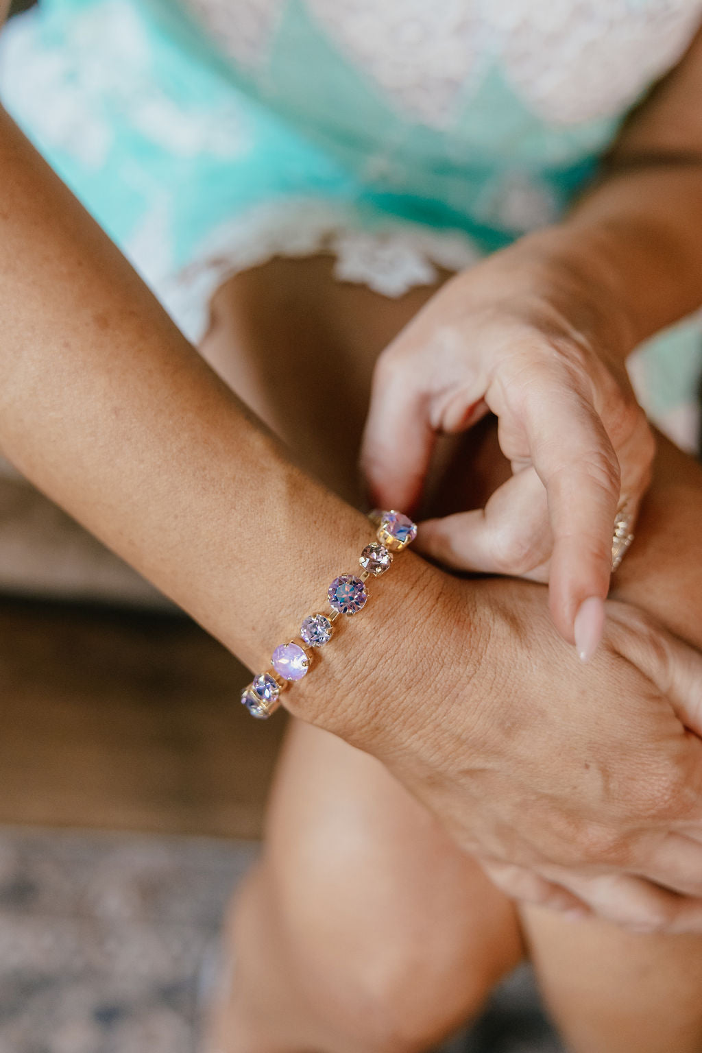 Colorful Dreams Bracelet In Purple