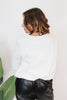 Effortless Essential Long Sleeve Top In Ivory