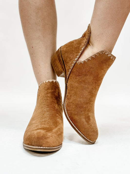 Presale:  Corky's Tobacco Faux Suede Spice It Up Boots