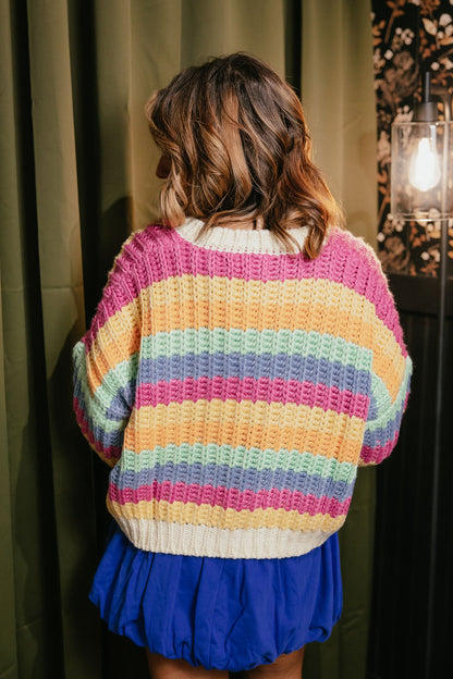 Rainbow Sherbert Cardigan - Reg & Curvy