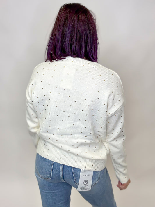 Polished Dots Sweater - Reg/Curvy