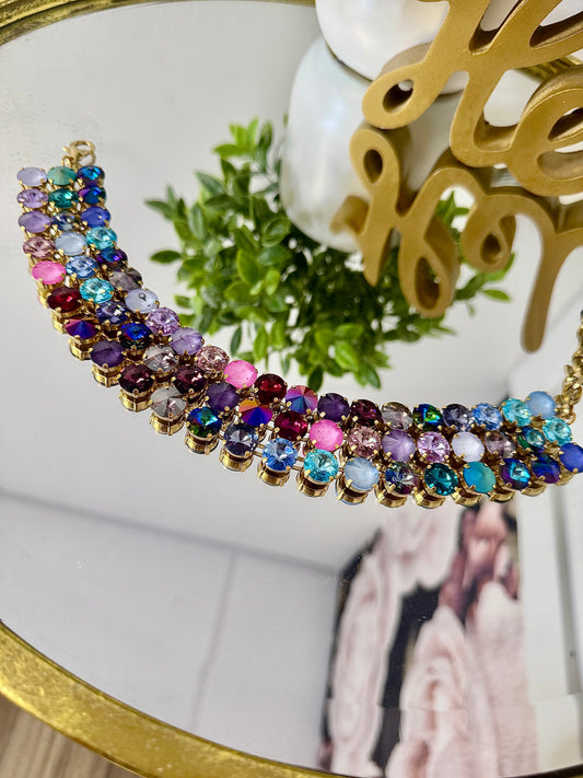 Tova Nova Choker Necklace in Berries - FINAL SALE