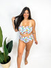 Amalfi Blooms Swim Set