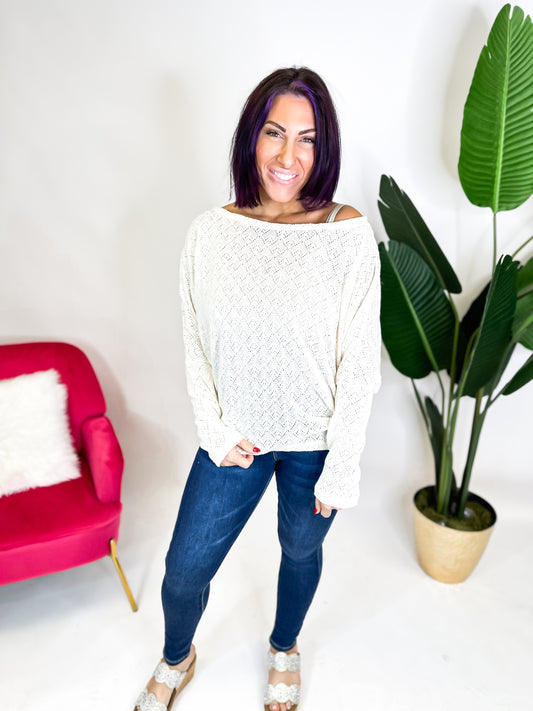 Light & Loose Knit Top - Reg/Curvy