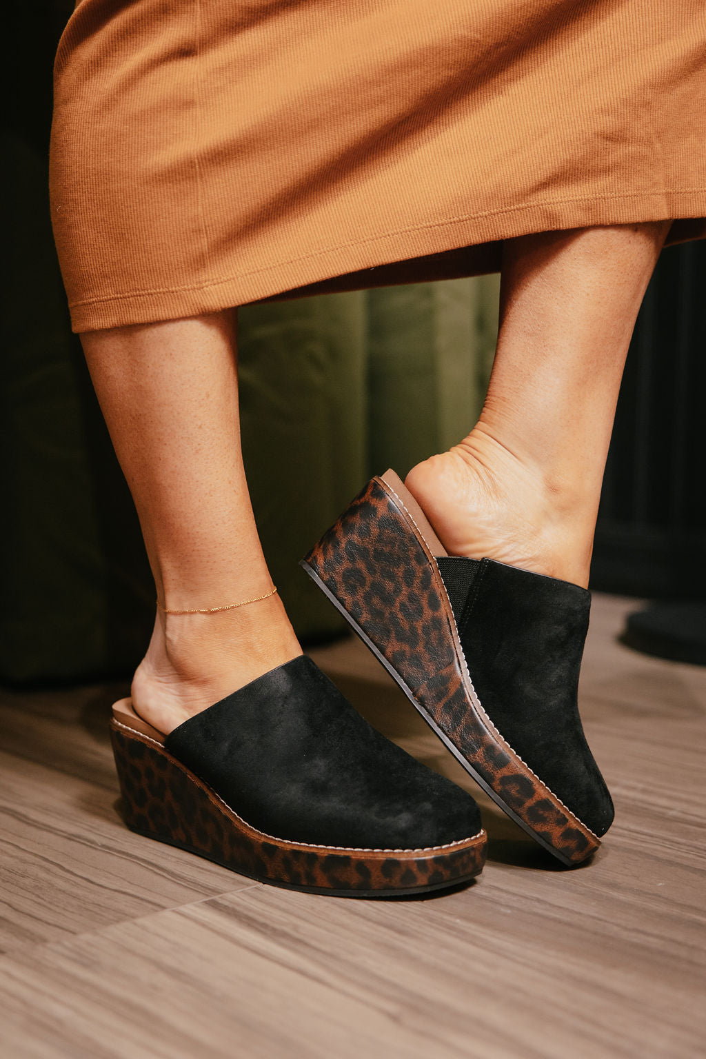 Corky's Black Maybe Later Sandals