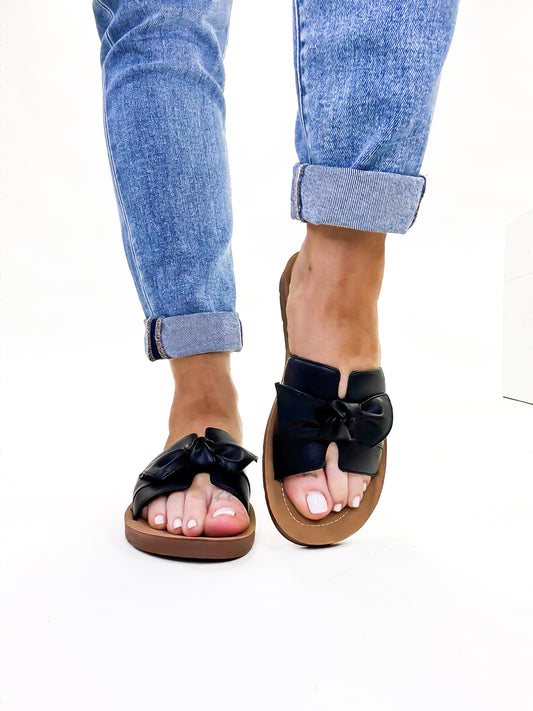 Presale: Corky's Black Rock the Bowt Sandals