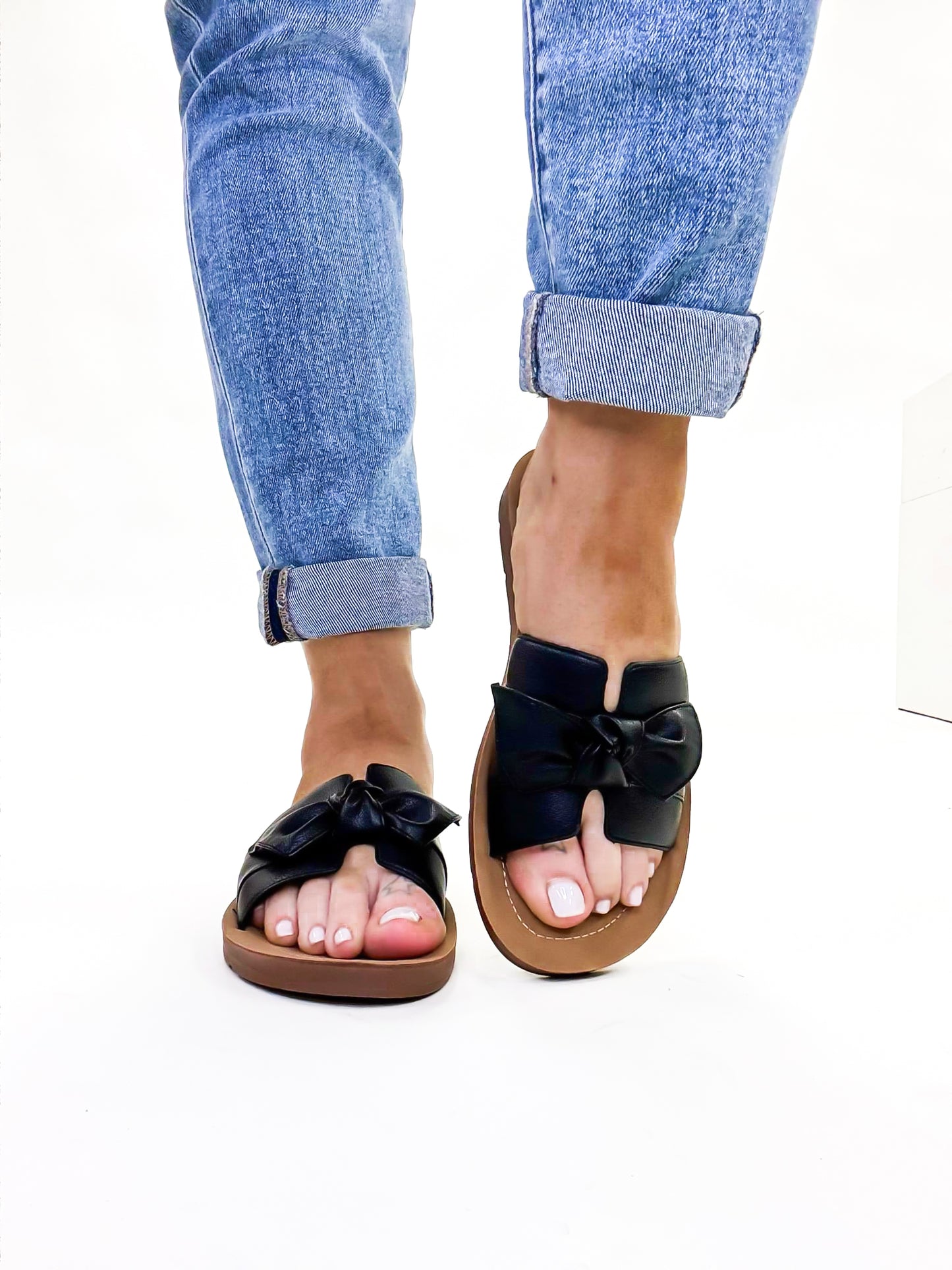 Corky's Black Rock the Bowt Sandals