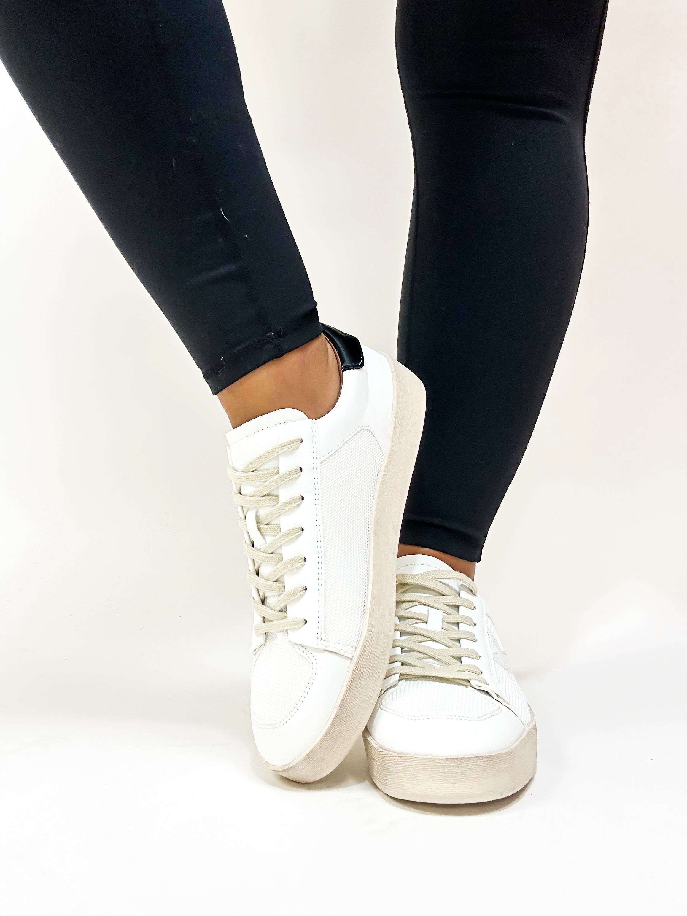 Selected femme fashion sneakers wit