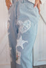 Stripe Denim Pants
