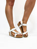 Corky's White Metallic Don't Tempt Me Sandals