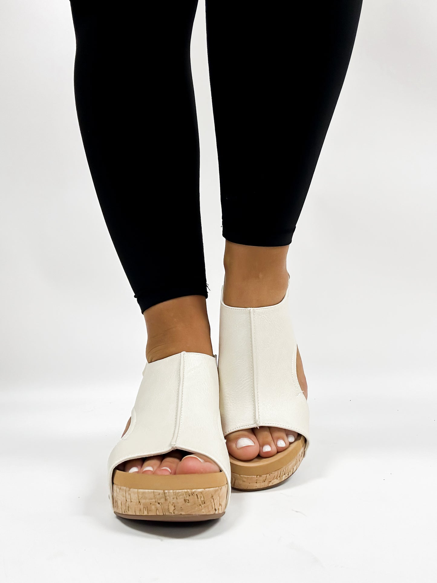 Corky's Cream Carley Sandals