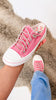 Very G Pink Aman Slip On Sneakers