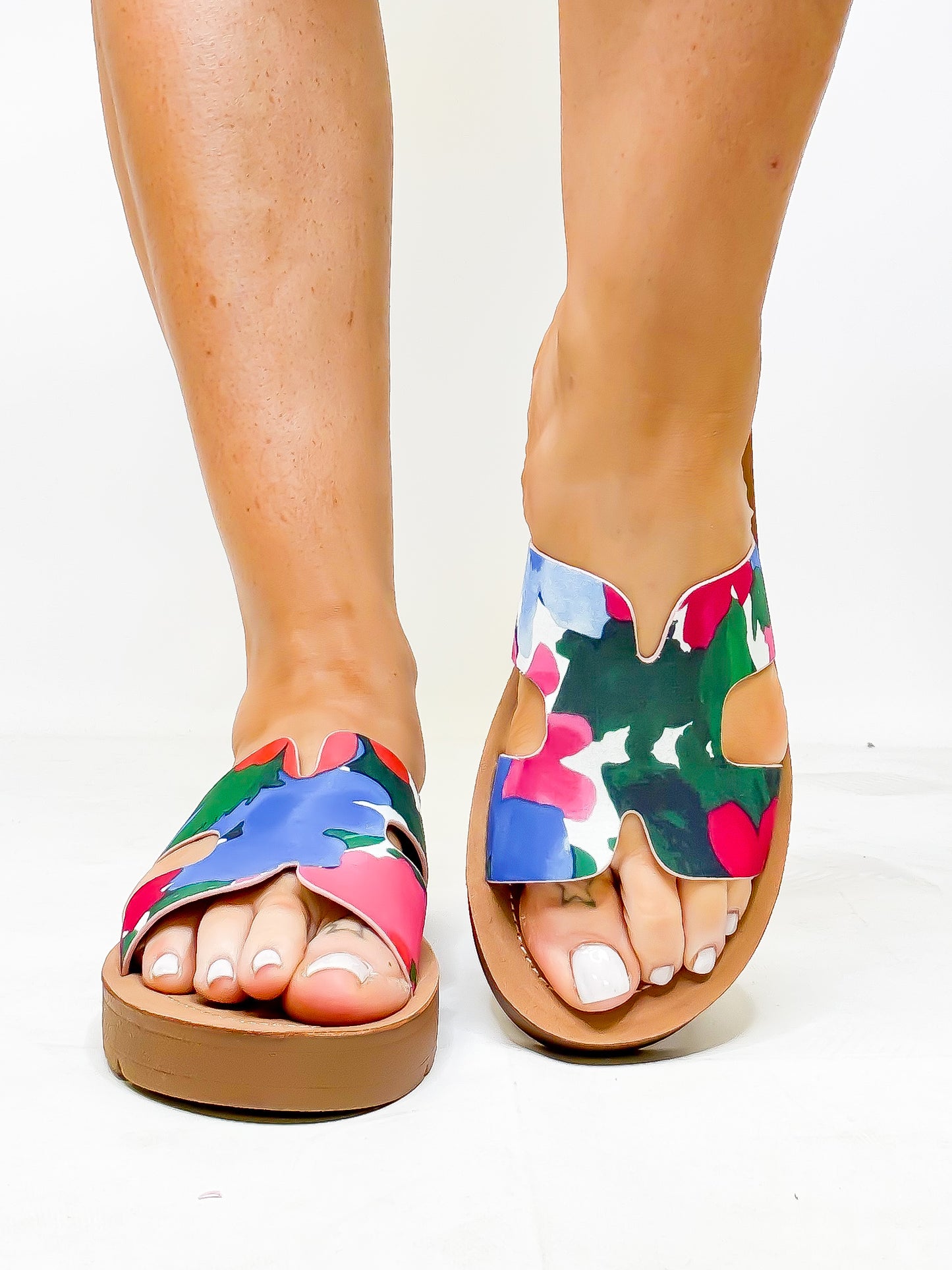 Corky's Floral Hold Please Sandals