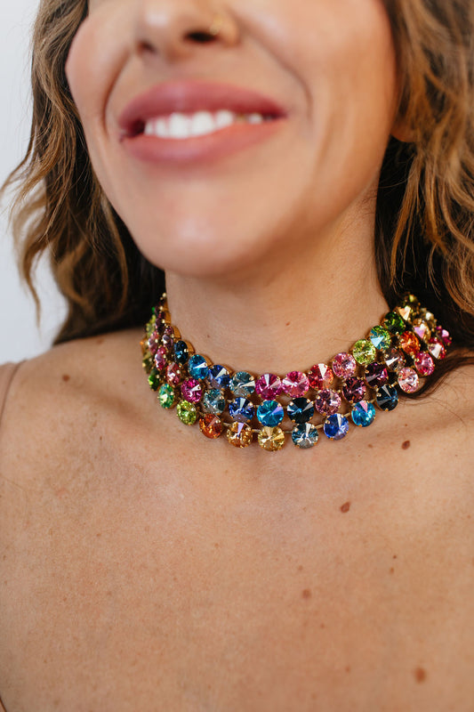 Tova Nova Choker Necklace in Bohemian Wonderland - FINAL SALE