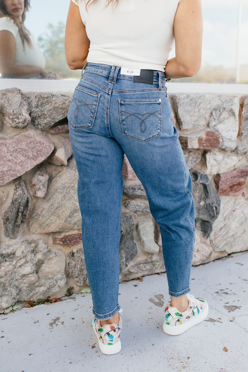 Judy Blue Go-To Denim Barrel Jeans - Reg & Curvy