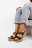 Corky's Black On Vacay Sandals