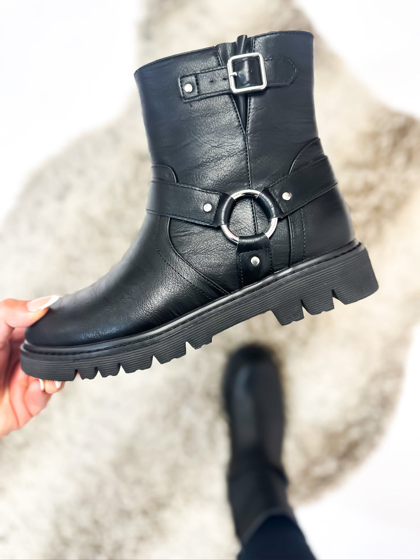 Les bottes noires Pick of the Patch de Corky