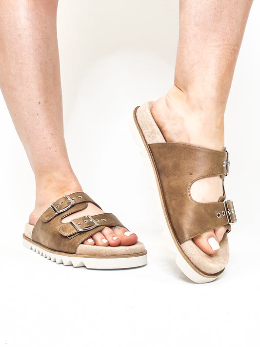 Corky's Tan Dash Sandals