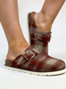 Corky's Rust Plaid Day Dream Shoes