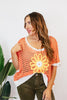 Reckless Dreamer Top in Coral