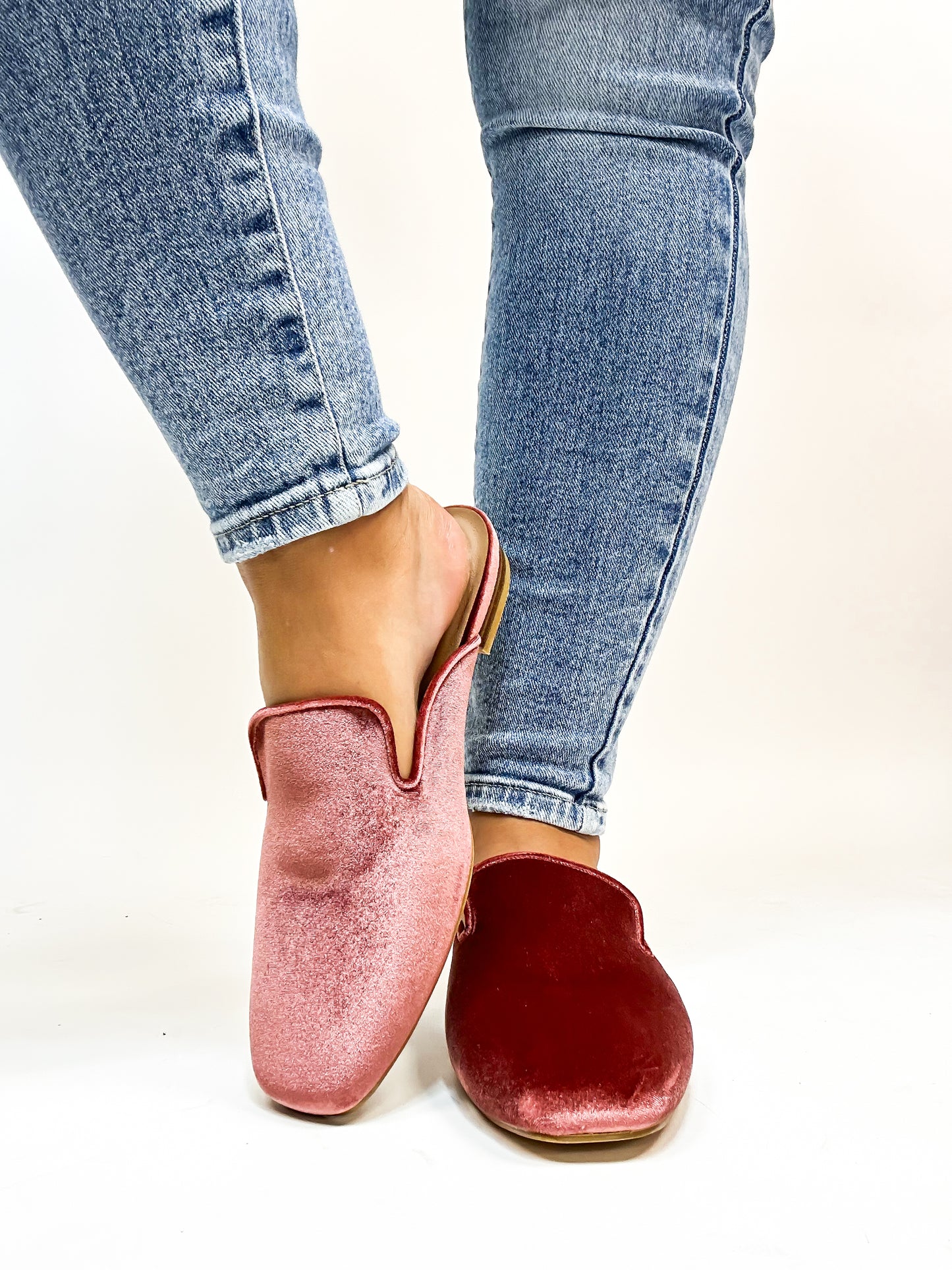 Corky's Blush Velvet Spotlight Shoes