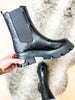 Corky's Black Croc Depp Boots- FINAL SALE