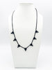 Tova Multi Cross Necklace in Smutt Jet - FINAL SALE