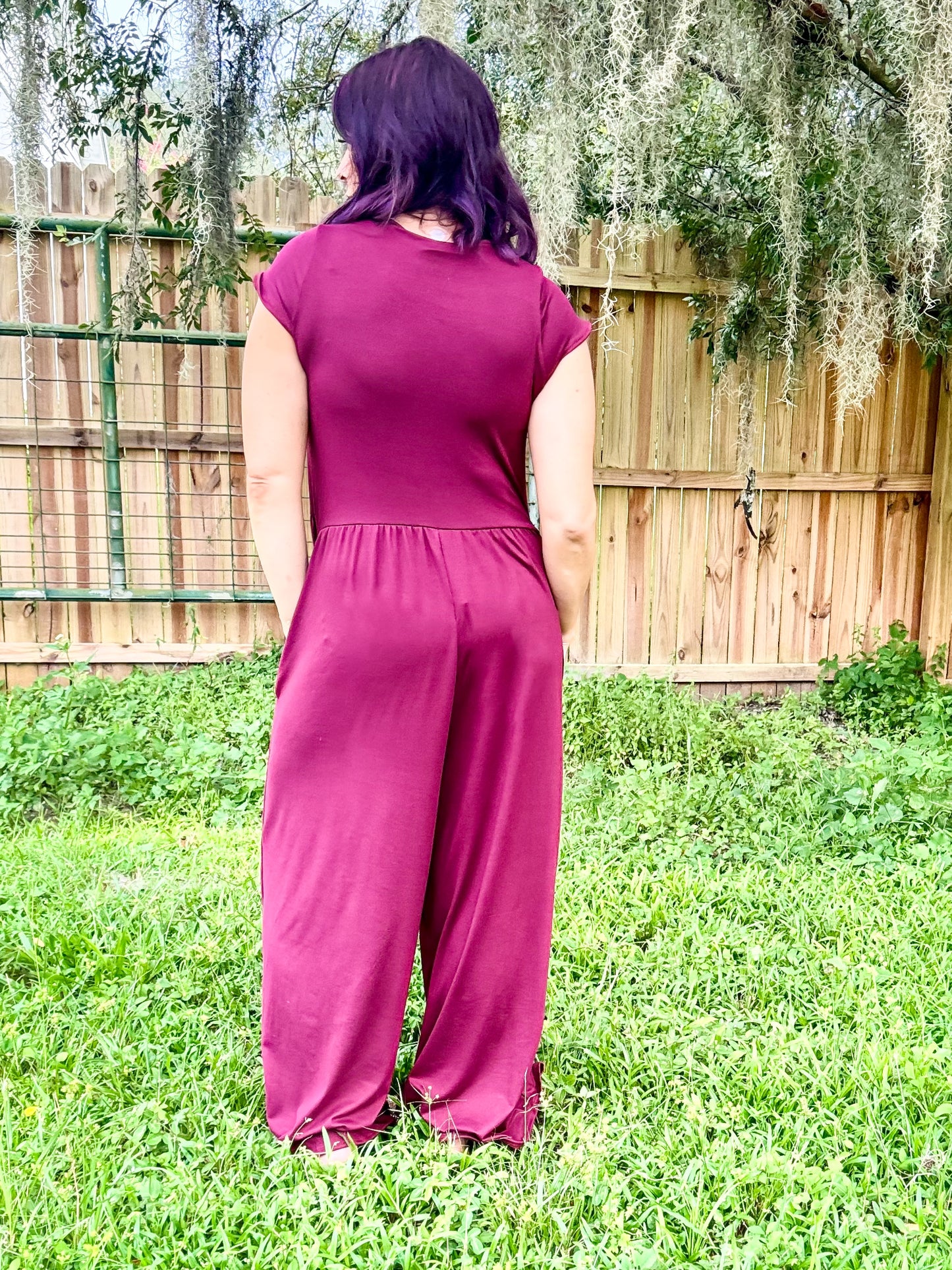 Mono Phierce Fashions en color vino - Regular/Curvy